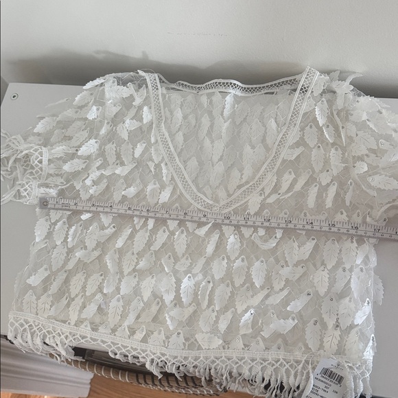 White Windsor top size M - Picture 7 of 8